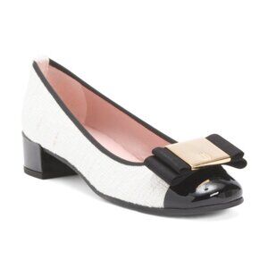 PRETTY BALLERINAS Made In Spain Leather Odette Heeled Pumps